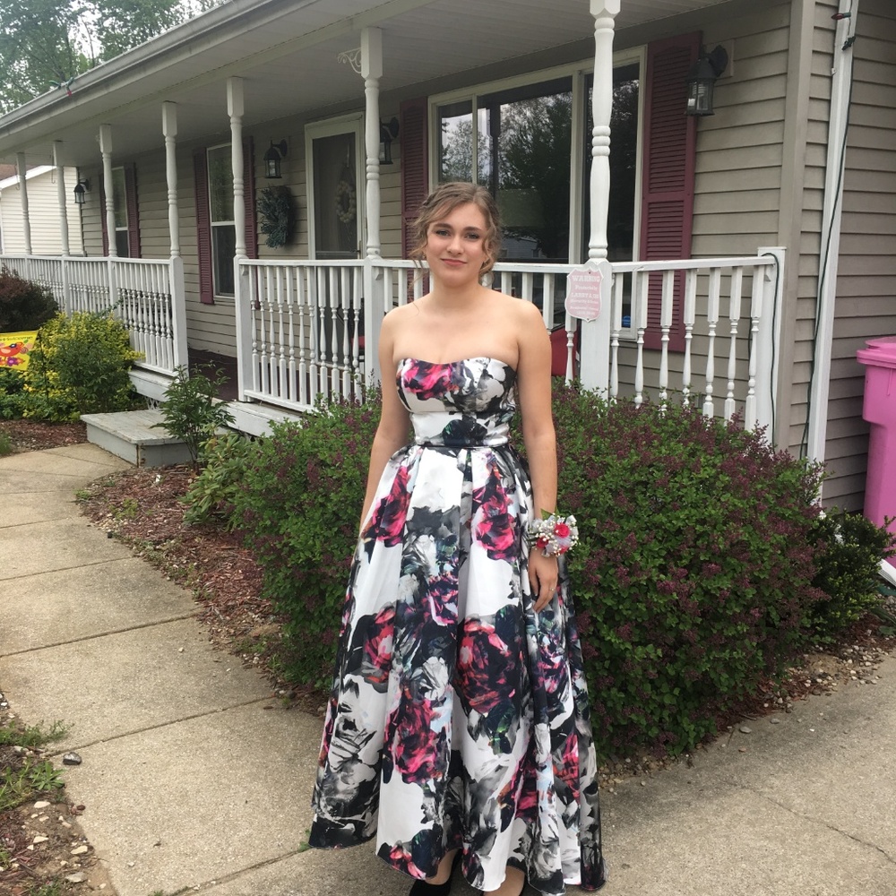Floral Prom Dress